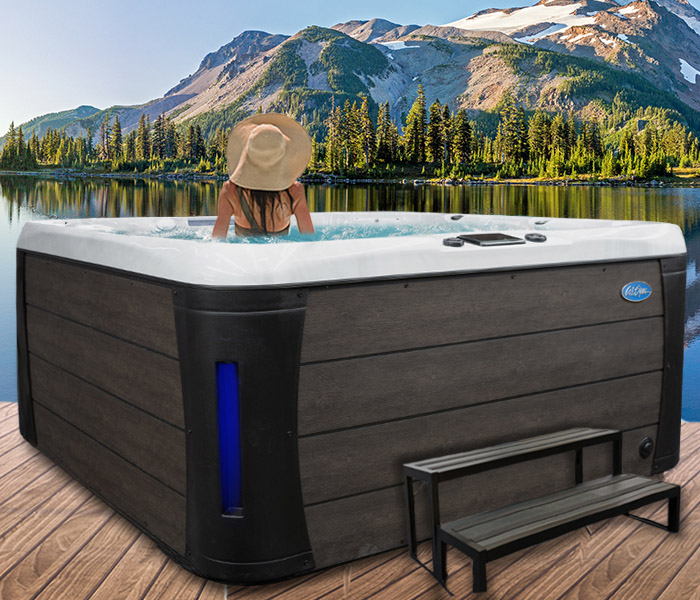 Calspas hot tub being used in a family setting - hot tubs spas for sale Davie