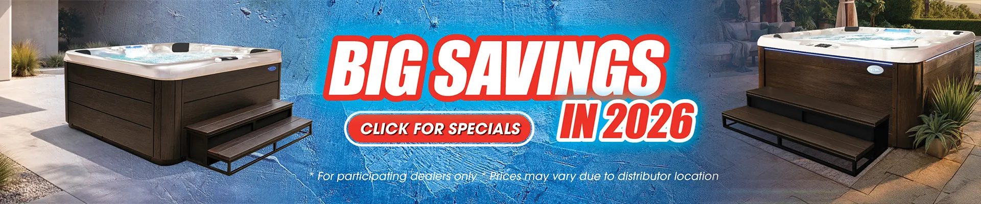 Calspas hot tub being used in a family setting - Davie